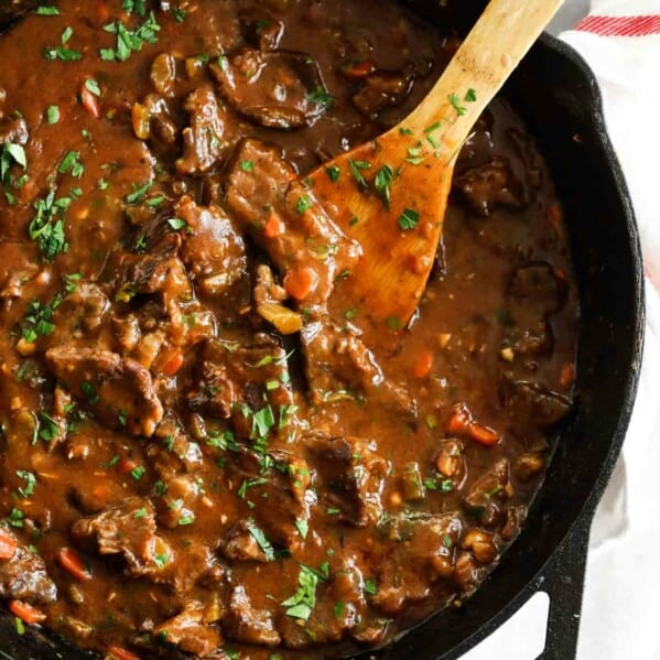 How to make Smothered Beef Tips and Gravy