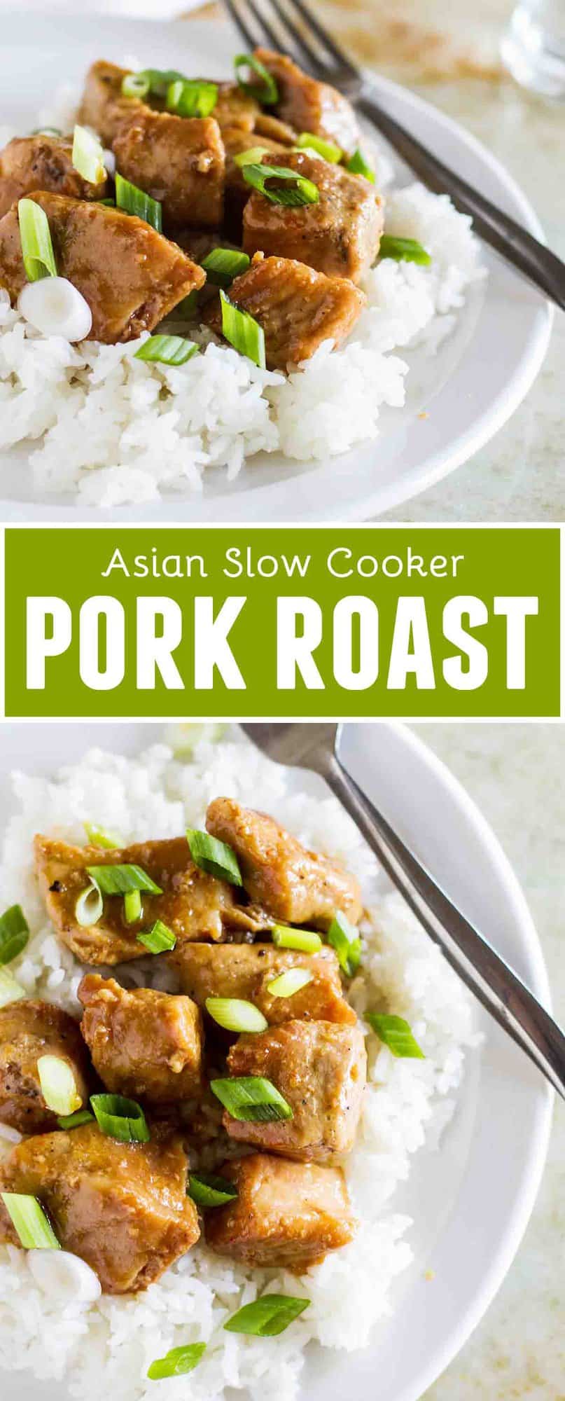Asian Slow Cooker Pork Roast - Taste and Tell