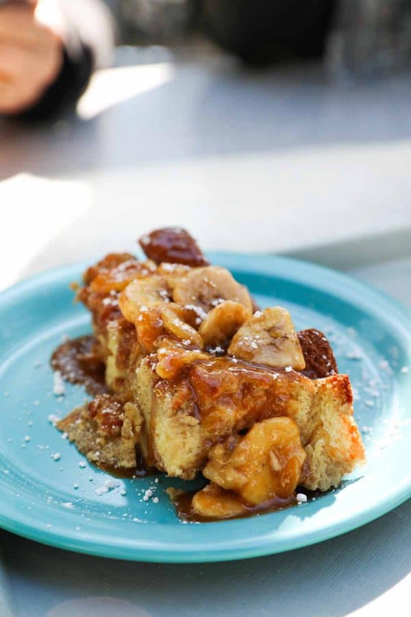 Brioche French Toast from Flos V8 Cafe at Disney California Adventure