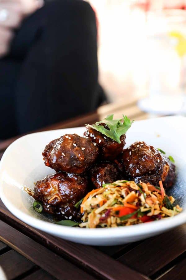Crispy Piggy Wings from Lamplight Lounge at Disney California Adventure