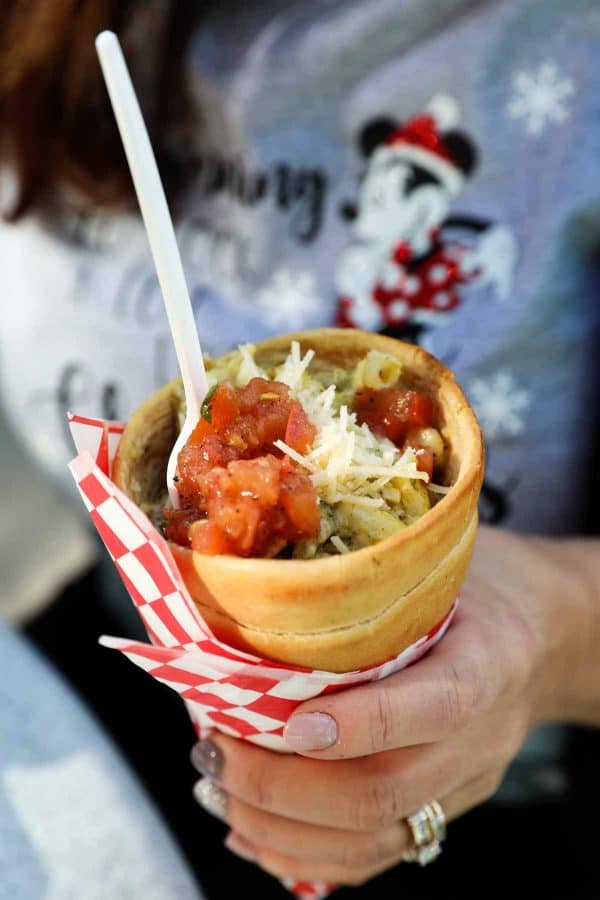 Chicken Pesto Cone from Disney California Adventure