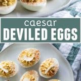 Caesar Deviled Eggs Recipe
