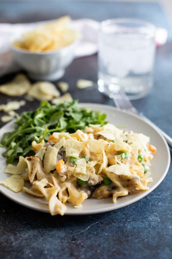 Tuna Noodle Casserole from Scratch