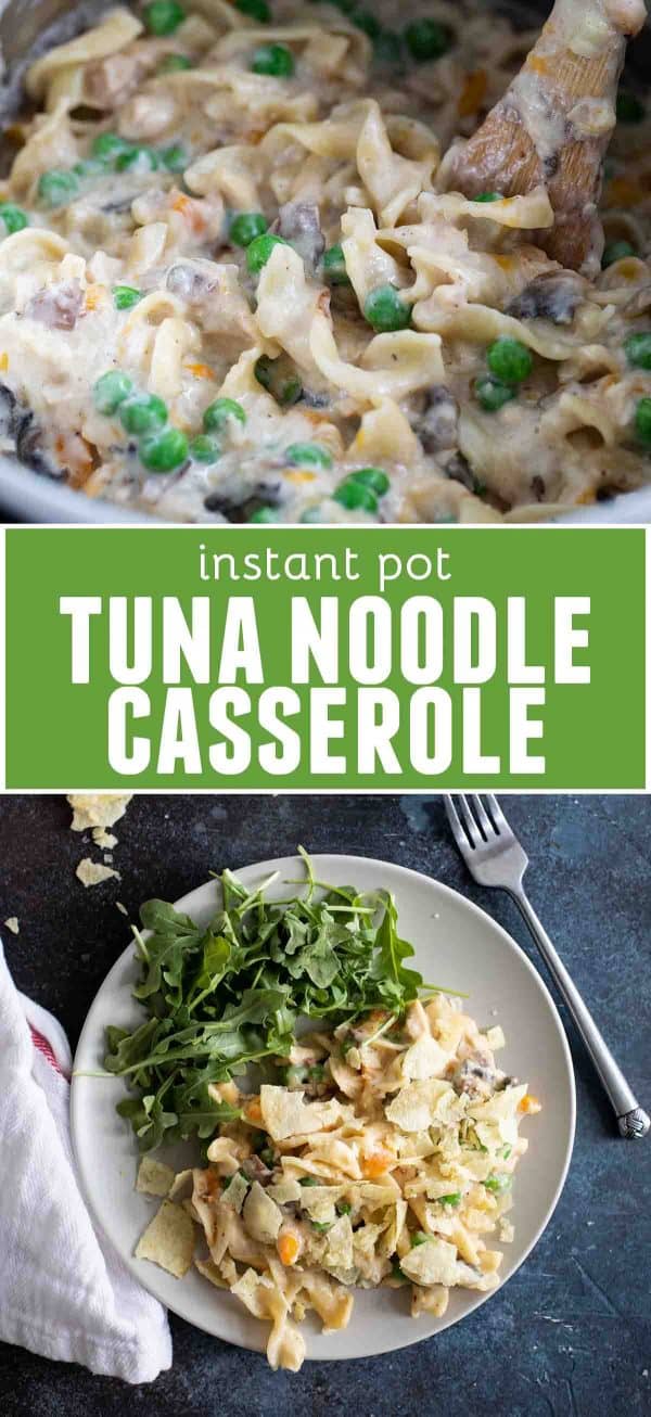 Instant Pot Tuna Noodle Casserole