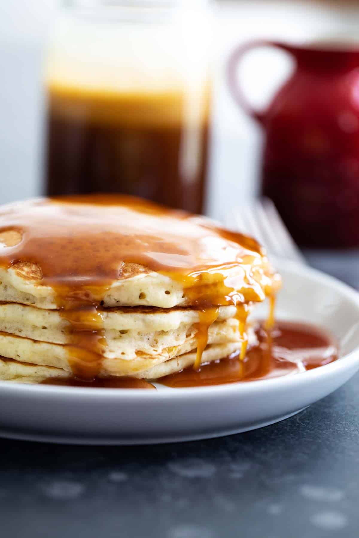 Homemade Buttermilk Syrup for Pancakes