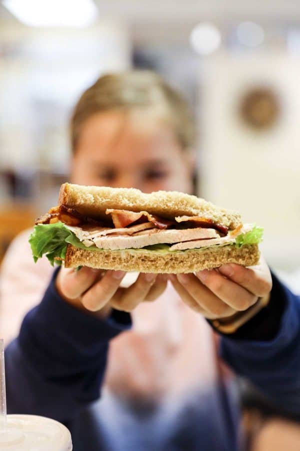 Turkey Sandwich from Lazy Day Cafe
