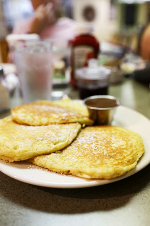 Lemon Pancakes from Lazy Day Cafe