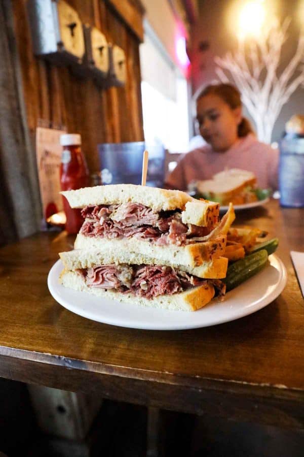 Pastrami and Corned Beef Combo from Feldman's Deli