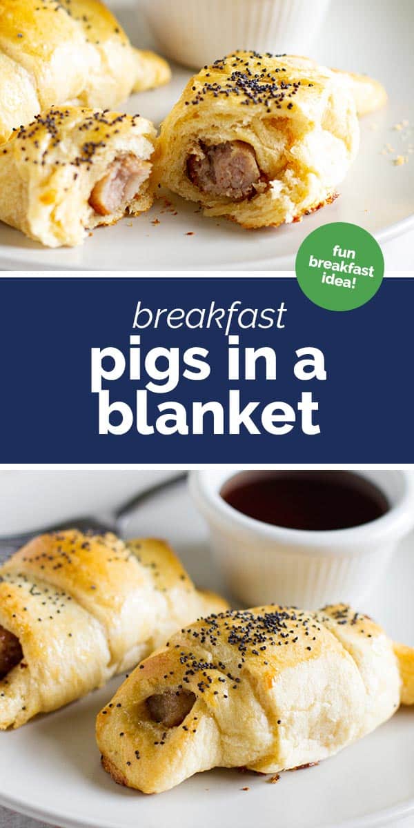 Breakfast Pigs in a Blanket with Sausage Taste and Tell