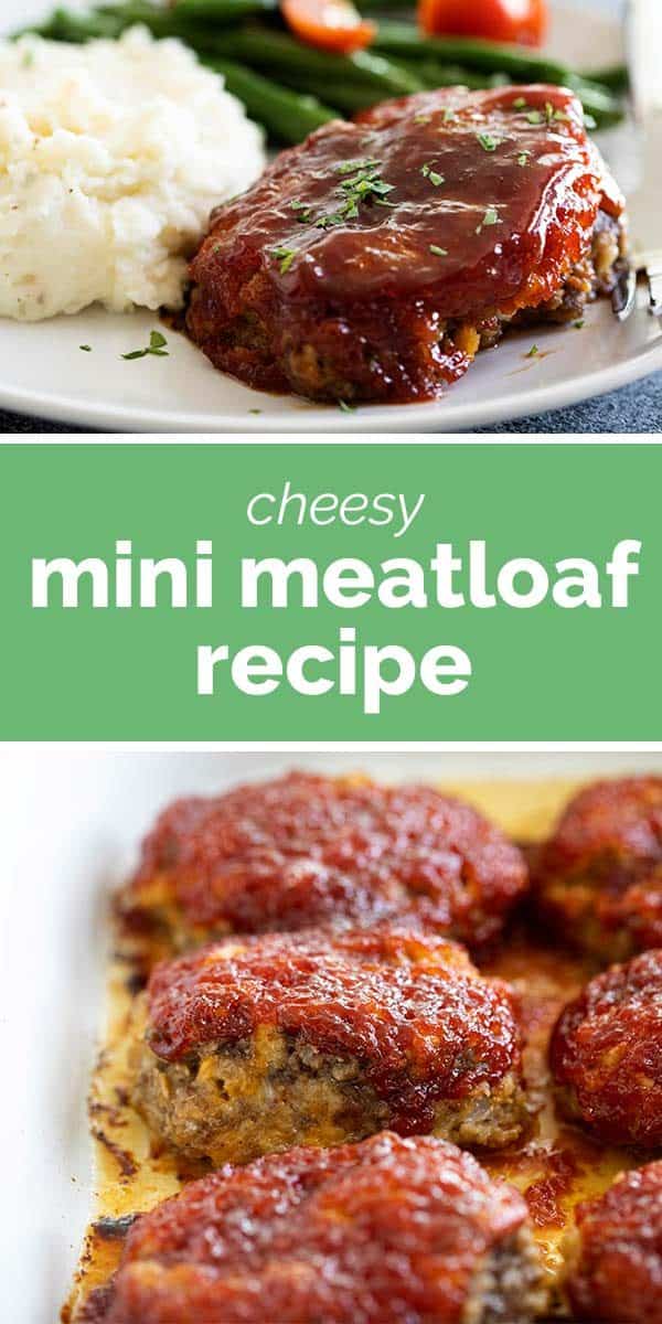 Cheesy Mini Meatloaf Recipe - Taste and Tell