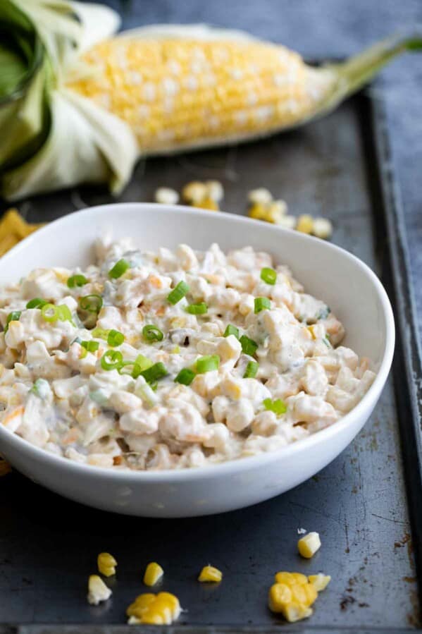 Crack Corn Dip with fresh corn