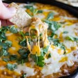 Cheesy Dip with Beef and Beans