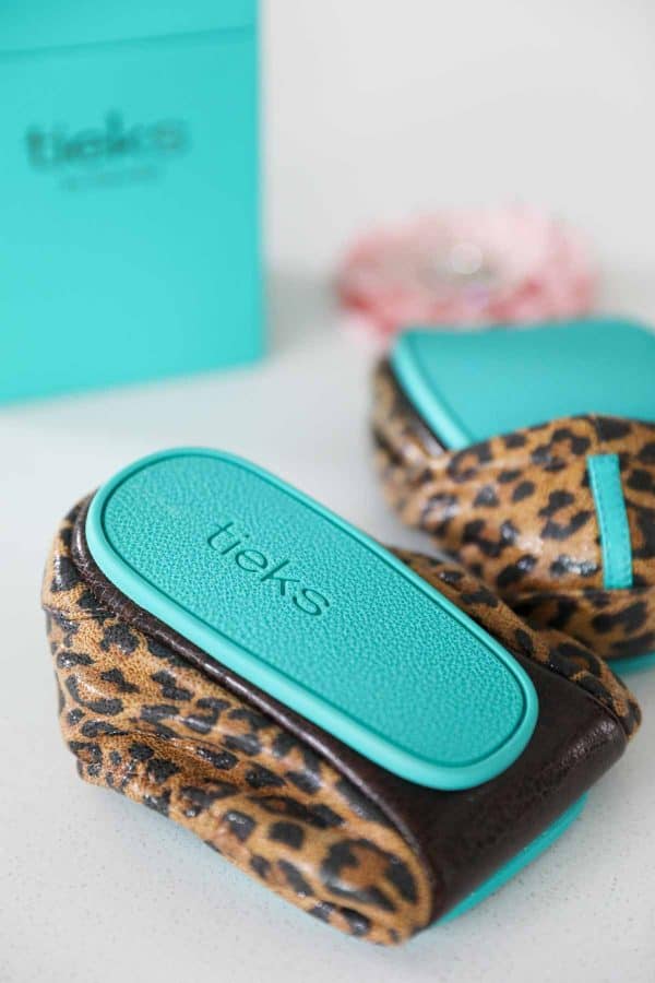 leopard print tieks