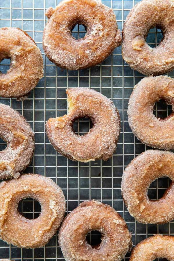 Homemade Apple Cider Donuts