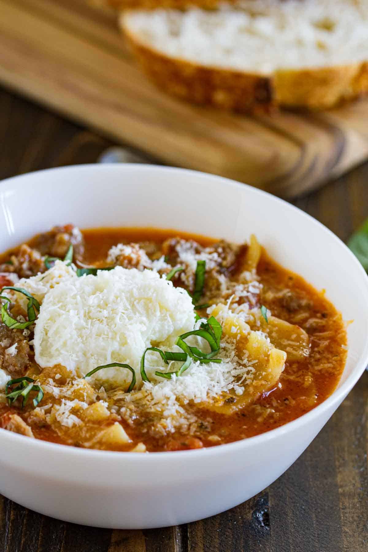 Lasagna Soup Recipe Taste and Tell