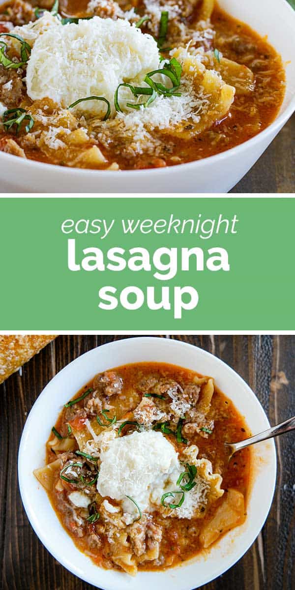 Lasagna Soup Recipe - Taste and Tell