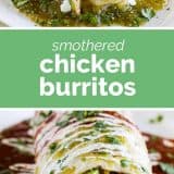 Smothered Chicken Burritos Recipe