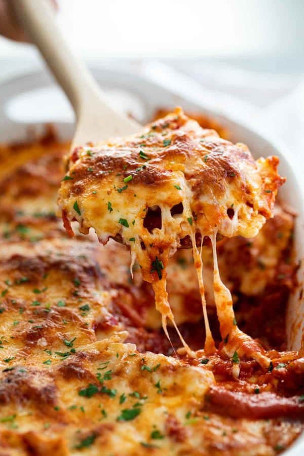 Baked Ravioli with Homemade Sauce - Taste and Tell