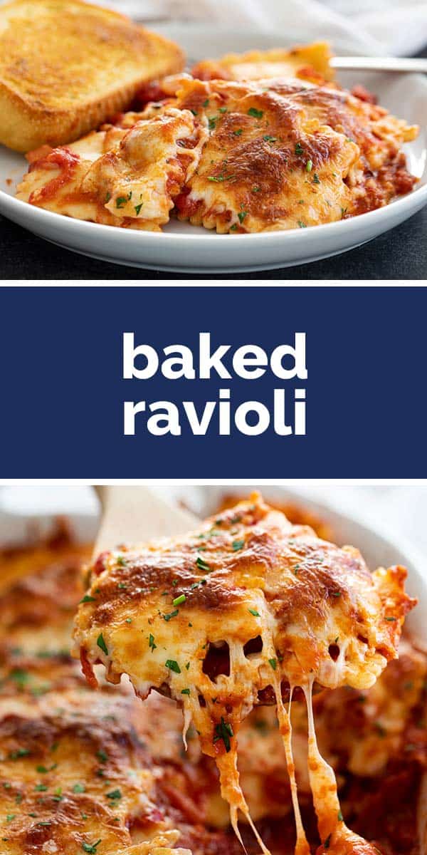 Baked Ravioli with Homemade Sauce - Taste and Tell