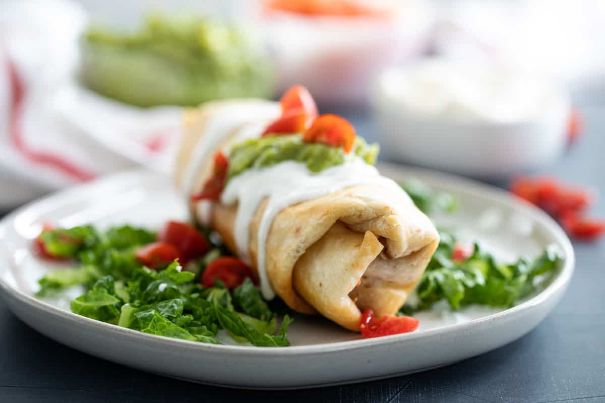 Easy Chicken Chimichangas Recipe