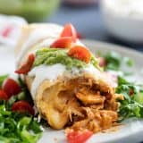 how to make chicken chimichangas