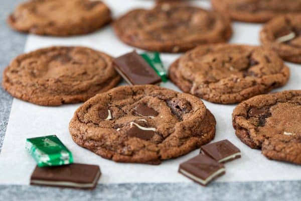 Chocolate Mint Cookies recipe