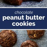 how to make Chocolate Peanut Butter Cookies