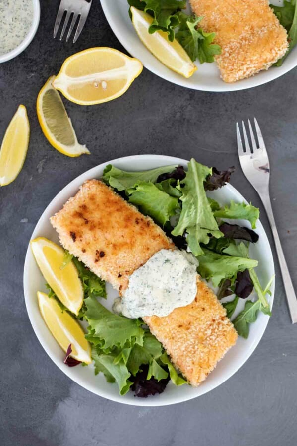 Pan Fried Salmon with Remoulade Taste and Tell
