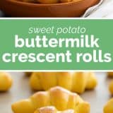 how to make Sweet Potato Buttermilk Crescent Roll Recipe