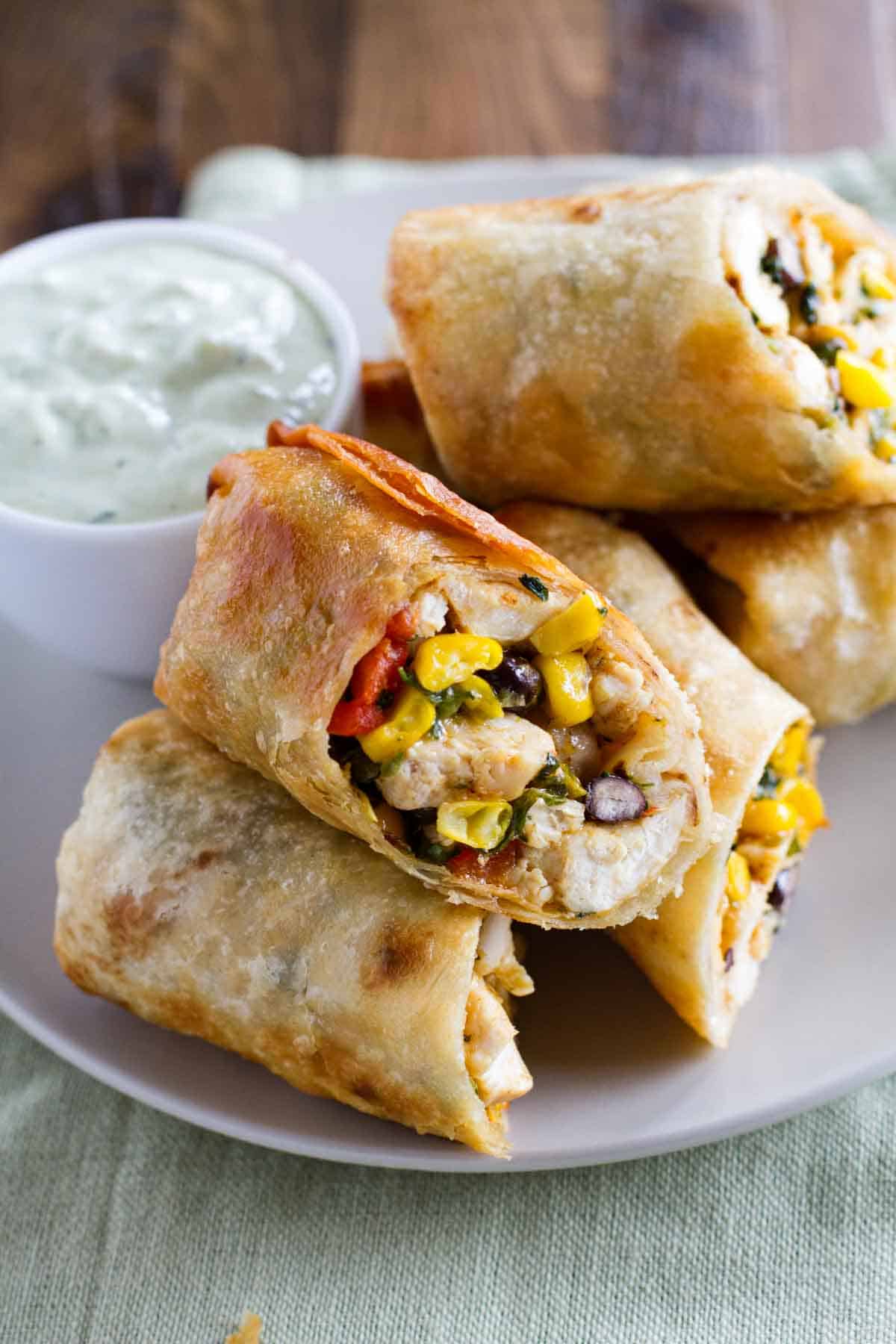 Copycat Southwest Egg Rolls Recipe