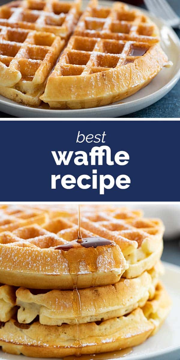 From Scratch Waffle Recipe - Taste and Tell