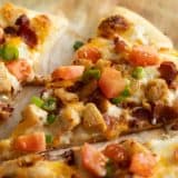 Slice of Chicken Bacon Ranch Pizza