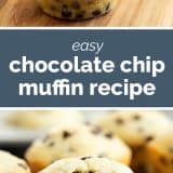 Easy Chocolate Chip Muffin Recipe