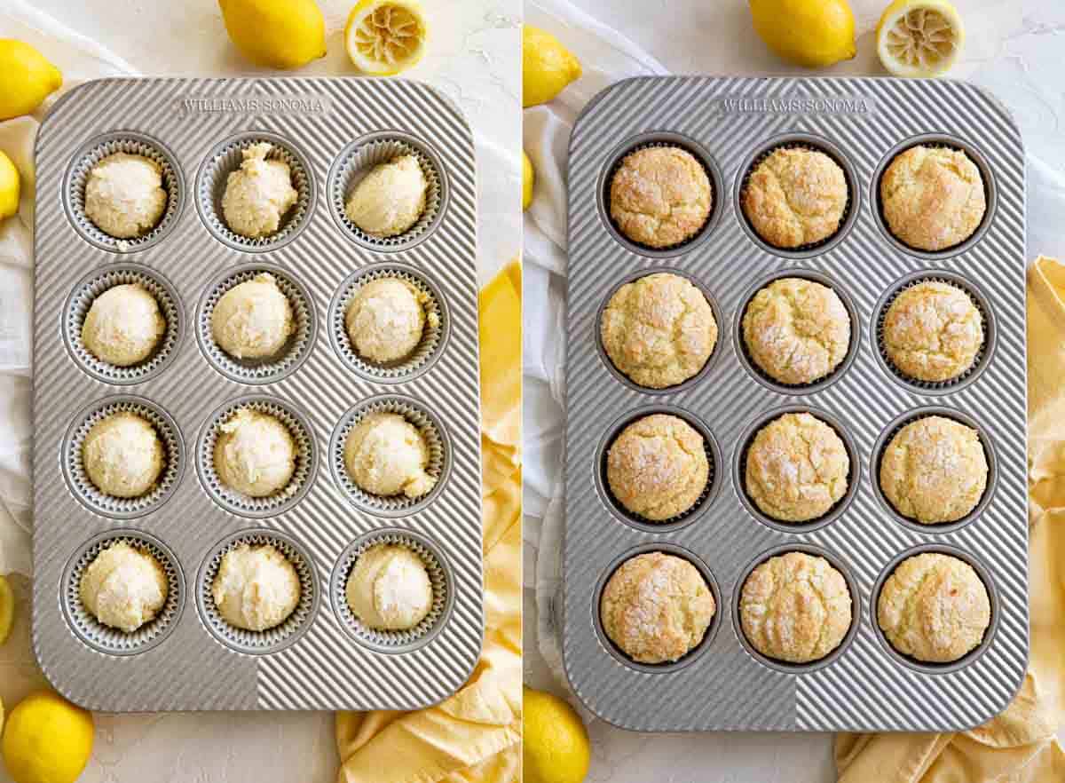 How to Bake Lemon Muffins
