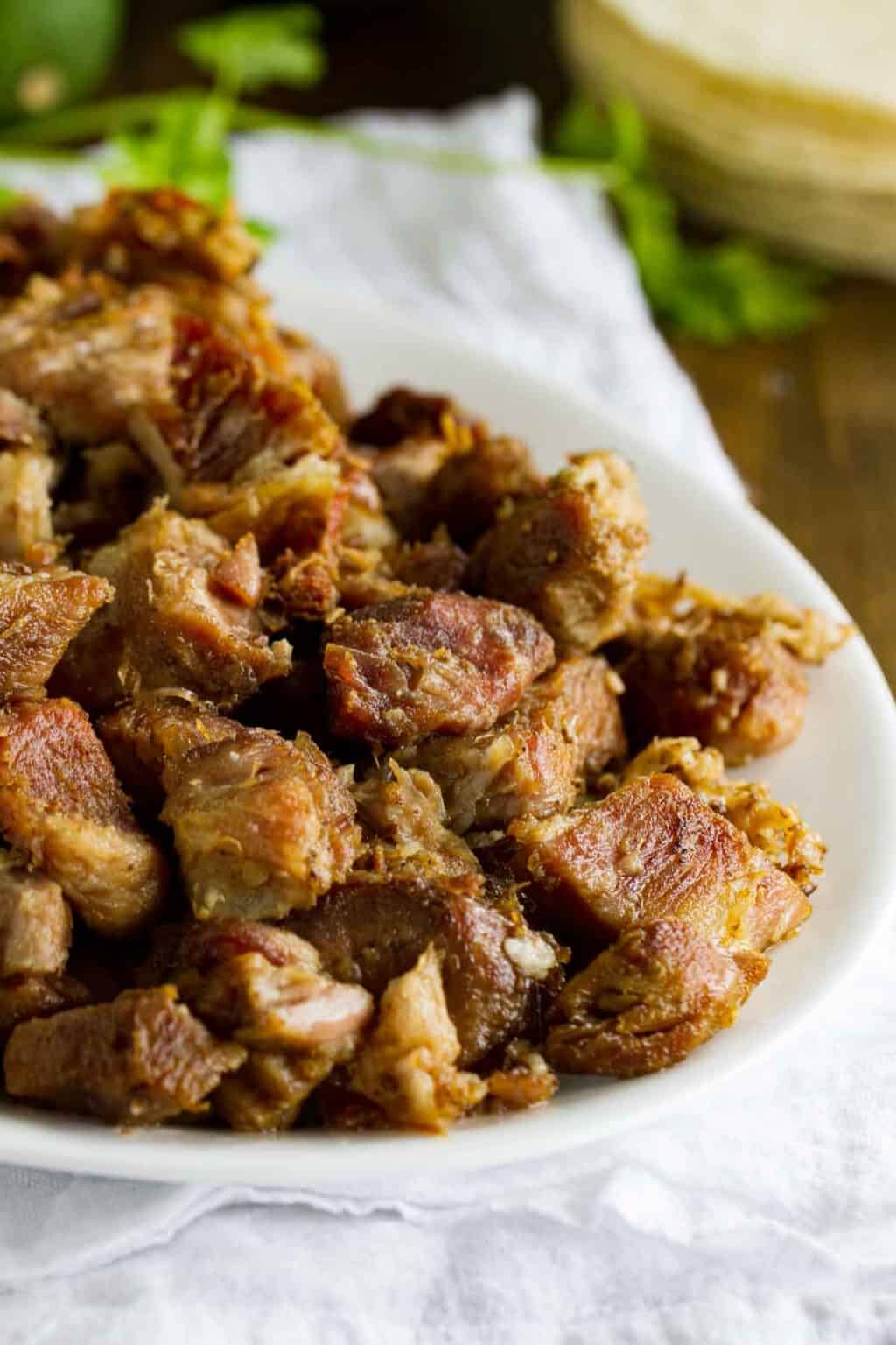 Pork Carnitas Recipe - 3 Ingredients and Super Simple - Taste and Tell