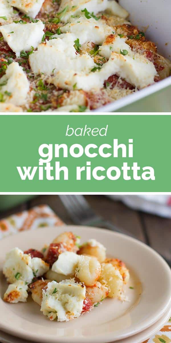 Baked Gnocchi with Ricotta Under 30 Minutes! Taste and Tell