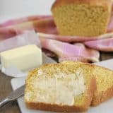 Loaf of butternut squash bread