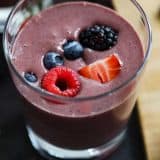 berry smoothie recipe with chocolate