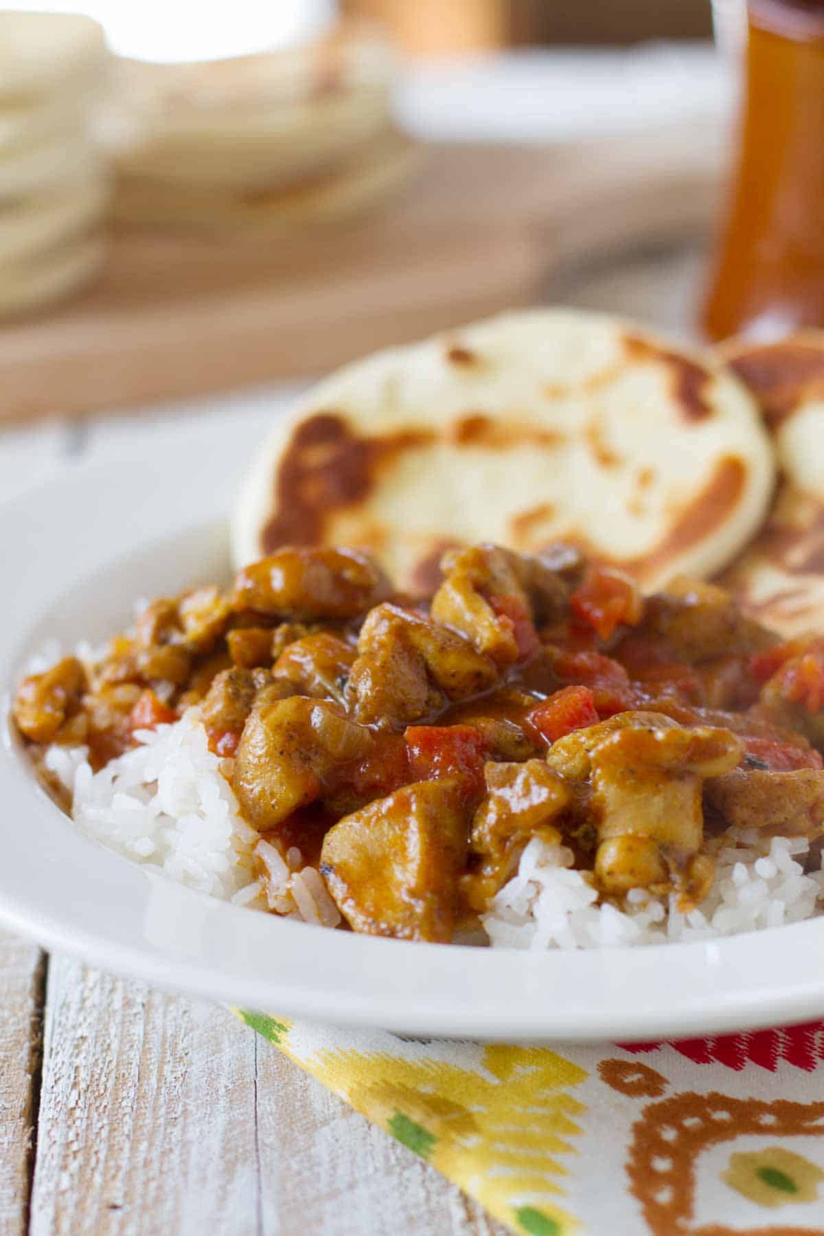 Curried Coconut Chicken Taste and Tell