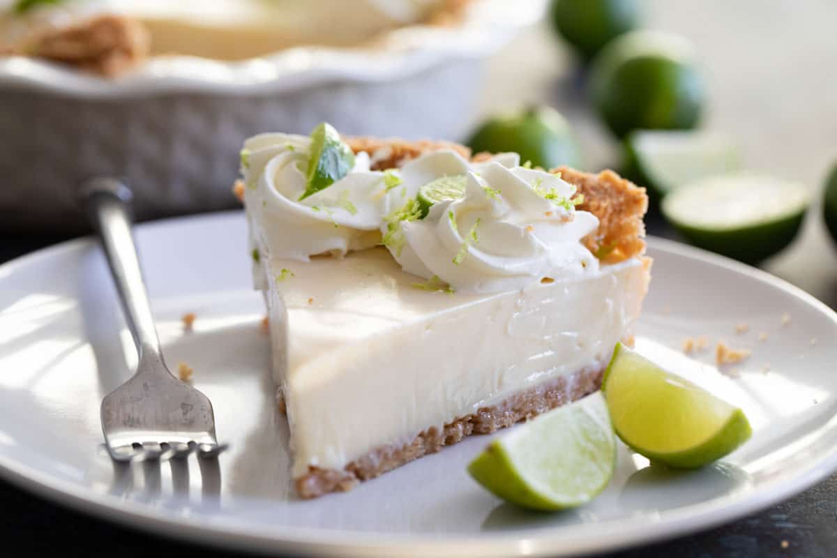 Slice of Key Lime Pie