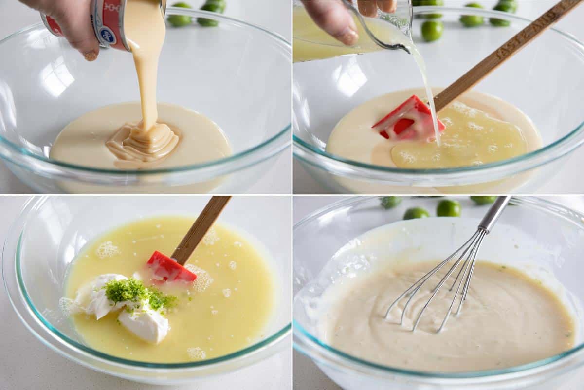 Steps to Make Key Lime Pie