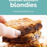 Marshmallow Butterscotch Blondies Recipe