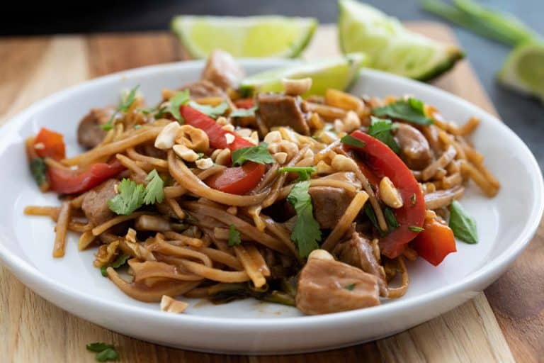 Pork Stir Fry Recipe with Rice Noodles Taste and Tell