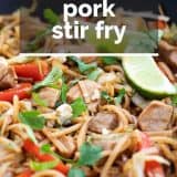 Recipe for Pork Stir Fry