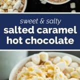How to Make Salted Caramel Hot Chocolate