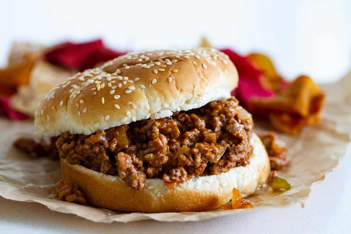 Homemade Sloppy Joe Recipe