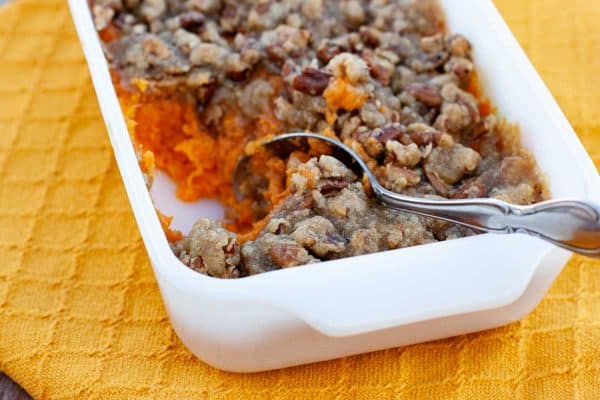 Texture of Sweet Potatoes with Banana and Honey