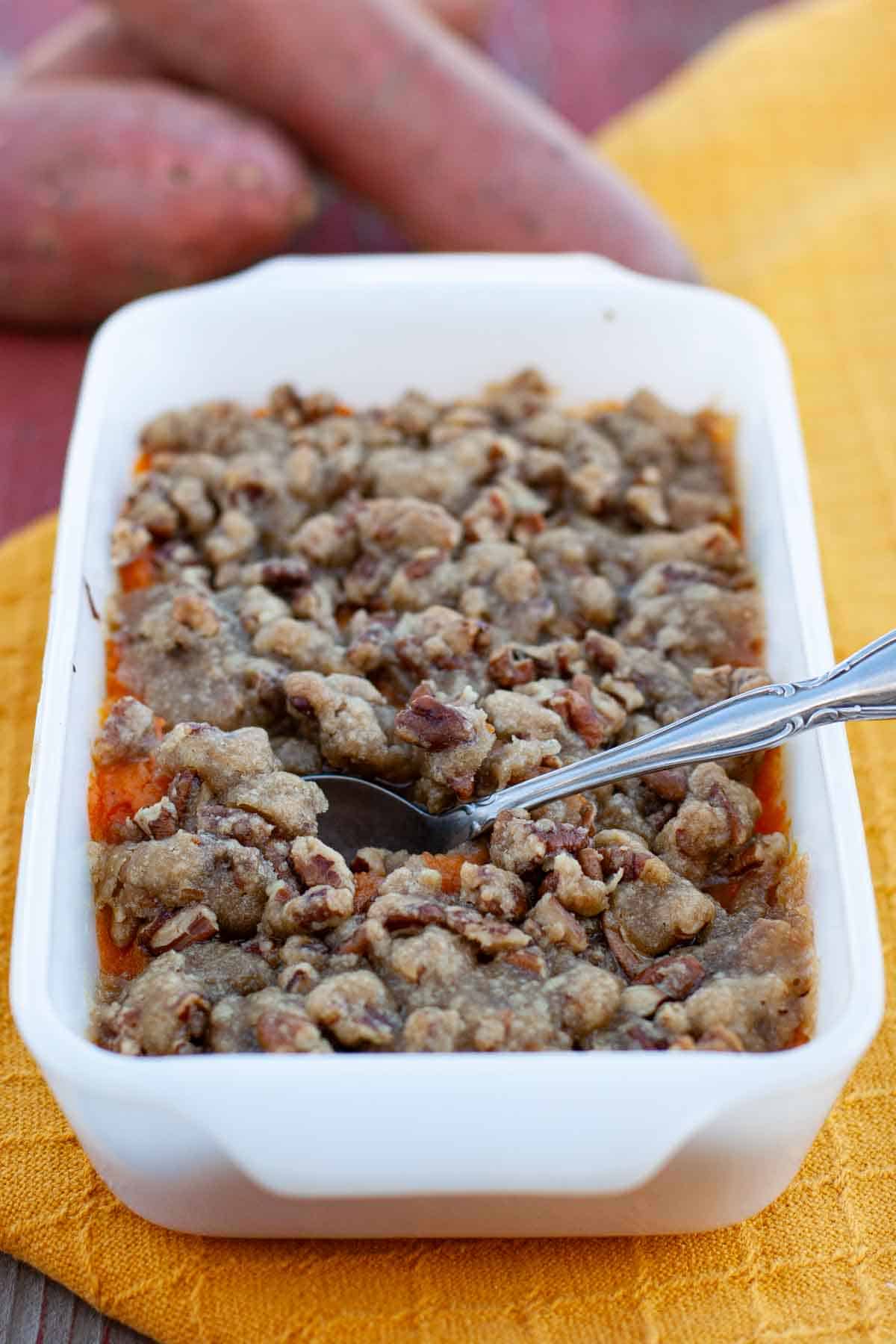 Sweet Potatoes with Bananas and Honey Taste and Tell