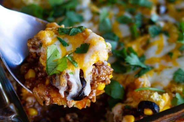Tamale Pie in a Baking Dish