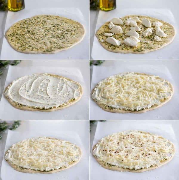 Easy White Pizza Recipe Veena Azmanov